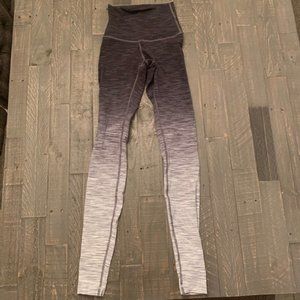 Lululemon Wunder Under Ombre Leggings